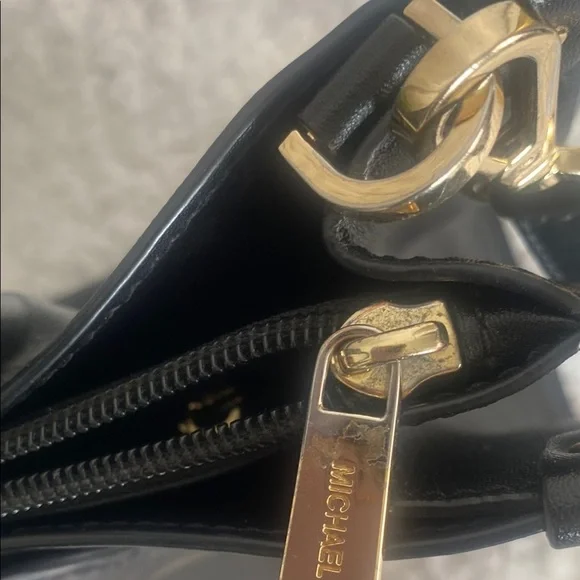 Michael Kors Black Saffiano Leather Tote - Picture 10 of 10